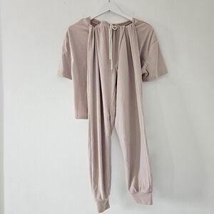 SHEIN Blush Lounge Pajama Set